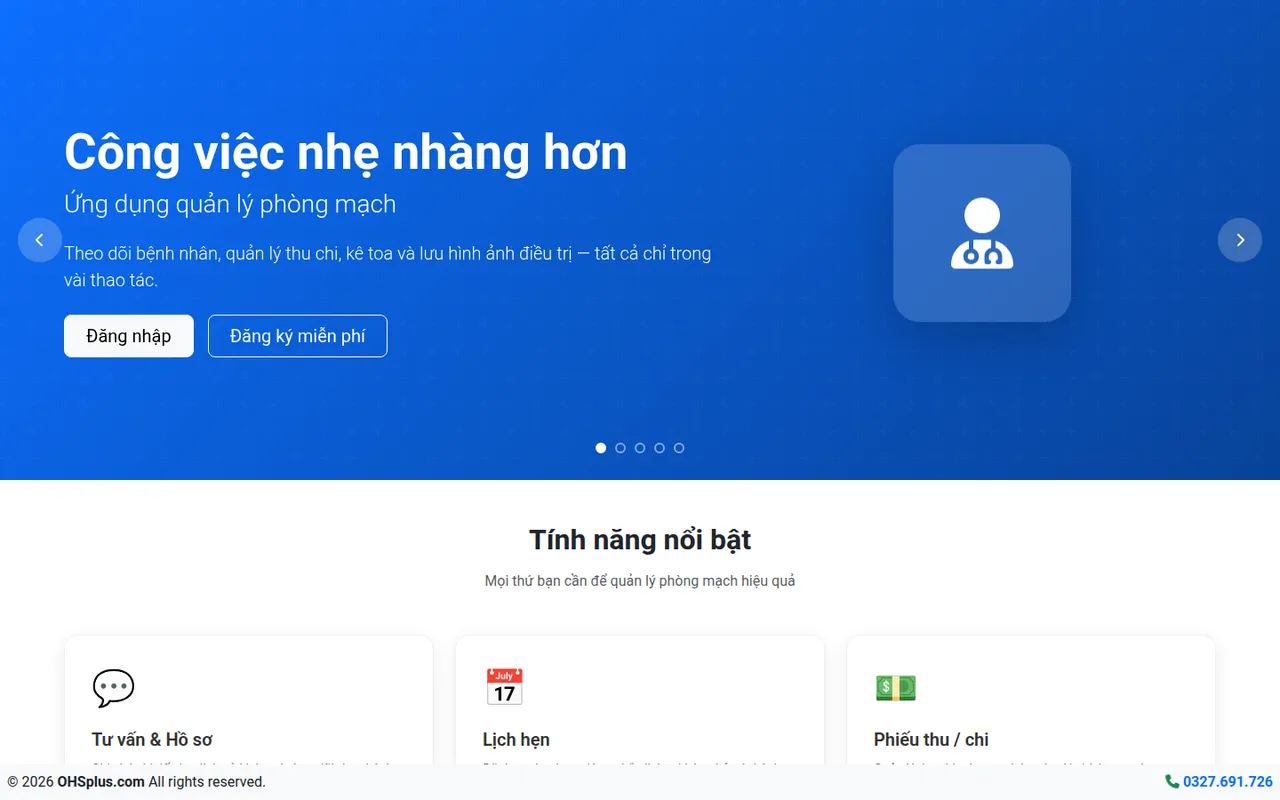 Ảnh chụp OHS.Plus